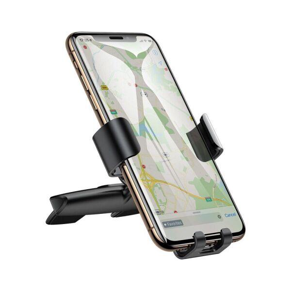 Автодержатель для телефона Baseus Metal Age Gravity Car Moun black (SUYL-D)