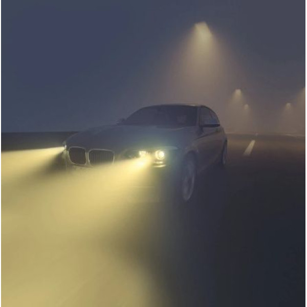 Автолампа галогенна Osram Fog Breaker +60% 12V H4 60/55W 2600K 2 шт (62193FBR-BOX)