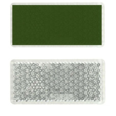 Катафот Прямоугольный Пластик 75 x 35 x 8 мм Белый (Stark L)