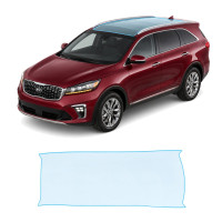 Антигравійна захисна бронеплівка за лекалами для Kia Sorento UM facelift 2018-2020 - зона даху