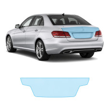 Антигравийная защитная бронепленка по лекалам для Mercedes-Benz E-Class W212 facelift 2013-2016 - зона крышки багажника