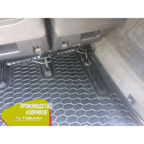 Автомобильный коврик в багажник Mercedes Viano W639 2007- Long / Резино - пластик