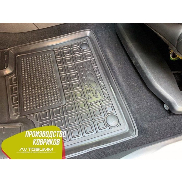Водительский коврик в салон Peugeot 5008 2019- (Avto-Gumm)