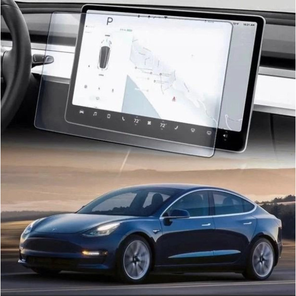 Скло захисне для Дисплея Tesla Model 3 2017- антиблікове покриття 1 шт