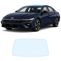 Антигравийная защитная бронепленка по лекалам для Hyundai Elantra CN7 facelift 2024- зона крыши