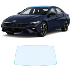Антигравийная защитная бронепленка по лекалам для Hyundai Elantra CN7 facelift 2024- зона крыши