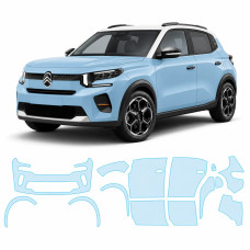 Антигравийная защитная бронепленка по лекалам для Citroen C3 III 2024- полный кузов