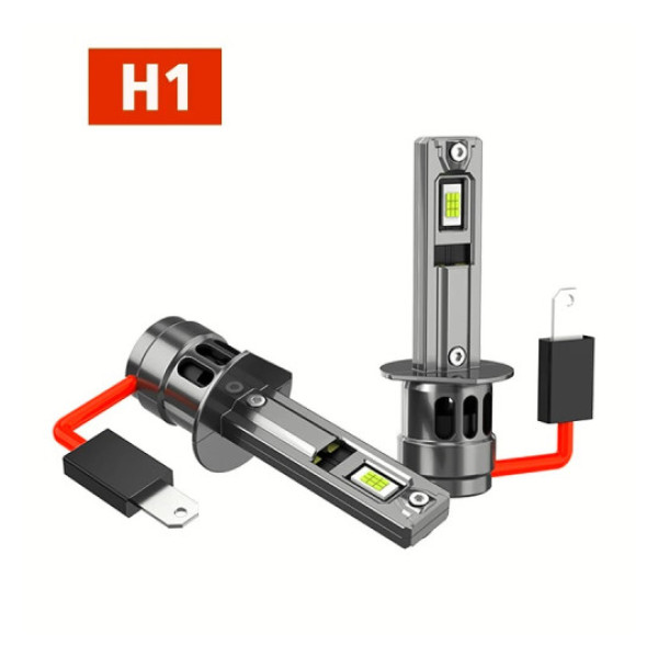 LED лампы для авто H1 40W 4500lm 3570 Chip 6000K IP68 9-30v A10 2 шт