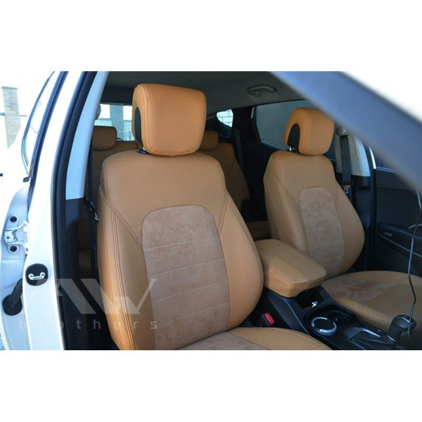 Авточехлы модельные MW Brothers для Hyundai Santa Fe III c 2012