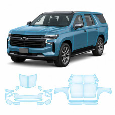Антигравійна захисна бронеплівка за лекалами для Chevrolet Tahoe IV 2021- повний кузов