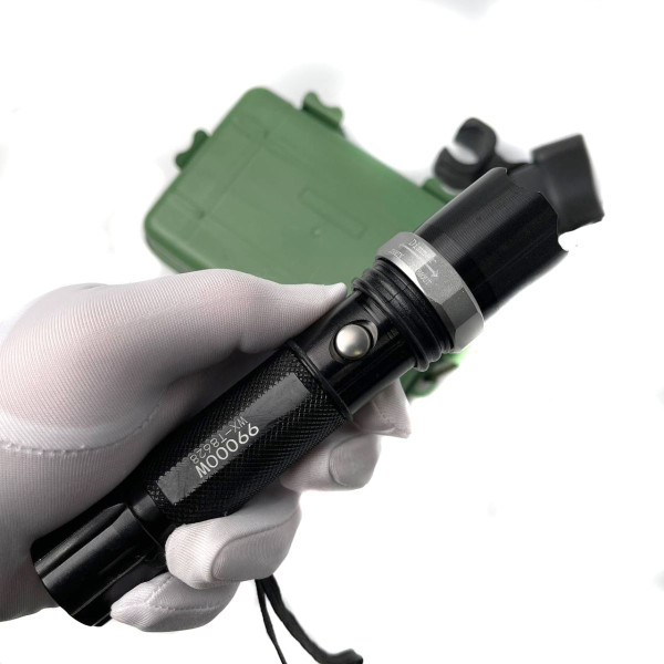 Ліхтар ручний світлодіодний POLICE Wimpex 220V / 12V Zoom Box (8628-WX-T)