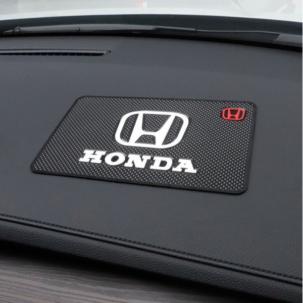 Антискользящий коврик торпеды с логотипом Honda