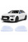 Антигравийная защитная бронепленка по лекалам для Audi Q8 4M facelift 2024- зеркала