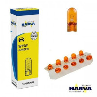 Автолампи безцокольні Narva W5W Amber (Прилади Повороти) 10 шт (17169)