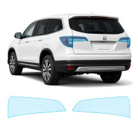 Антигравийная защитная бронепленка по лекалам для Honda Pilot III facelift 2019-2022 - задние фонари стопы
