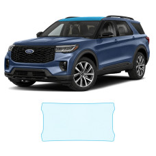 Антигравійна захисна бронеплівка за лекалами для Ford Explorer (US) VI facelift 2024- зона даху