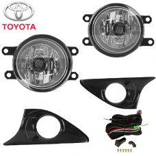 Протитуманні фари для Toyota Camry 50 2011-2014 H11 12V 55W з проводкою Комплект (TY-534B Black)