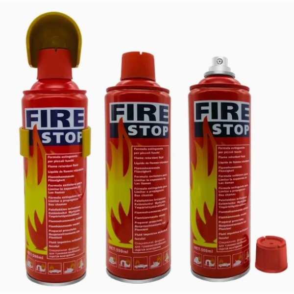 Огнетушитель углекислотный FIRE STOP 1 кг с крепежем