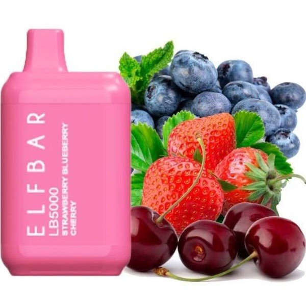 Lost Mary BM5000 5% Strawberry Blueberry Cherry - Клубника Черника Вишня