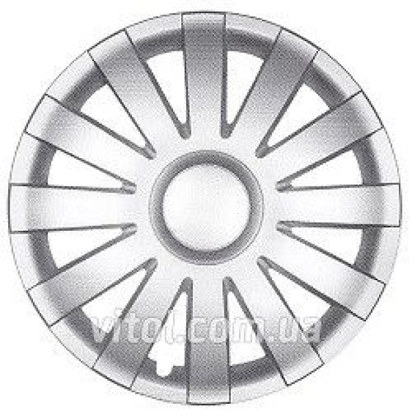 Колпак колеса AGAT R13 серый 4 шт
