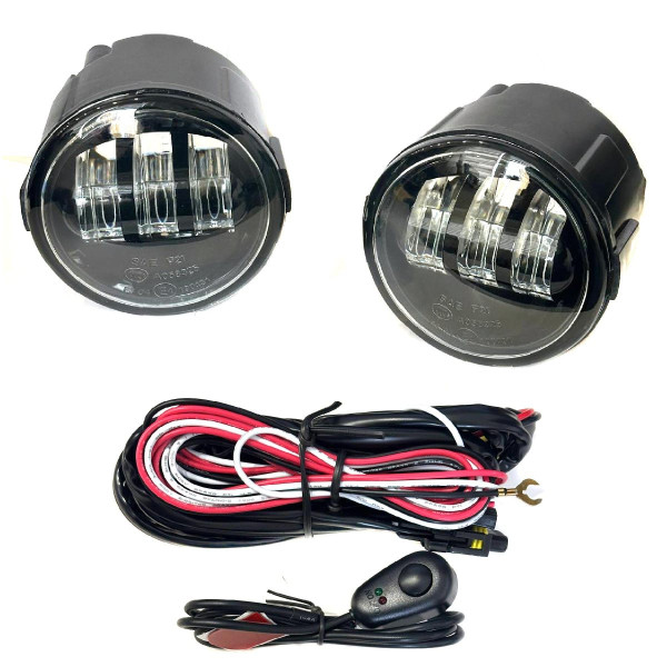 LED Протитуманні фари Nissan 12V 12W для авто з 2022 року Біле та Жовте Світло (NS-2473-LED-DUAL)