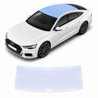 Антигравійна захисна бронеплівка за лекалами для Audi A7 C8 facelift 2023-2025 - зона даху
