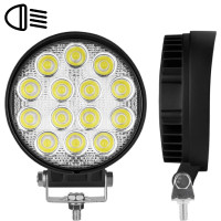 LED фара Brevia Flood Ближнє світло 10-30V 42W (14x3W) 2800Lm Алюмінієвий корпус IP68 (10651RFX1)