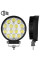 LED фара Brevia Flood Ближний свет 10-30V 42W (14x3W) 2800Lm Алюминиевый корпус IP68 (10651RFX1)