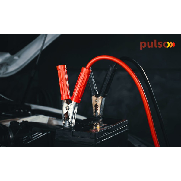 Пускові дроти прикурювання Pulso 800А до -45 +80°C 5 Метра в сумці (ПП-80050-П)