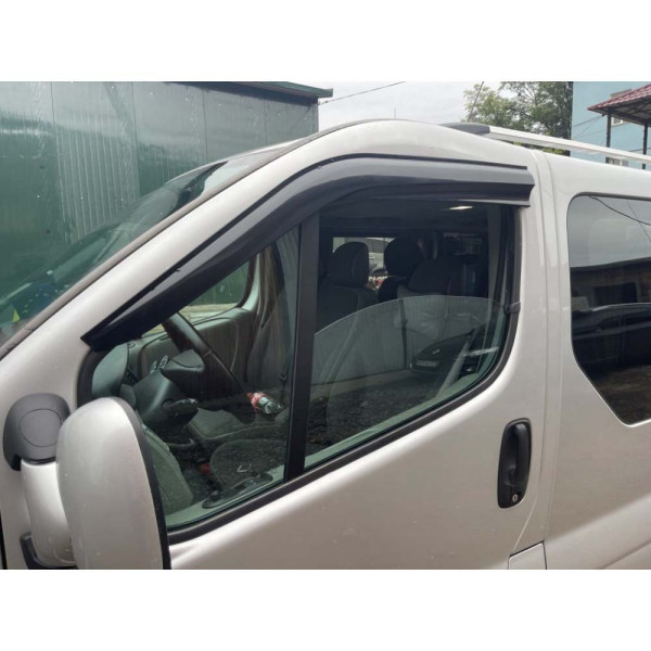 Дефлектори вікон вітровики Renault Trafic 2001-2014 скотч SunPlex (SP-S-61-5)
