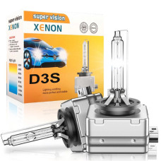 Ксенонова лампа Xenon D3S 4300K ​​35W Super Vision 2 шт (Цоколь Метал)