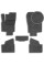 Ворсовые коврики для Opel Astra H 2004-2010 с подпятником Черные (Carrera)