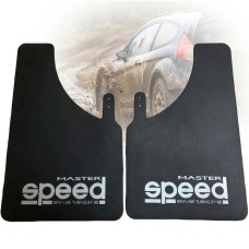 Бризковики малі speed MASTER - 375х235 мм Чорні 2 шт