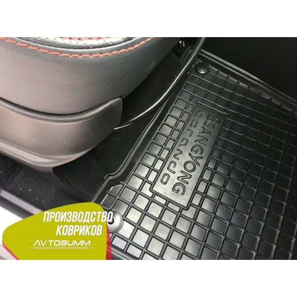 Автомобільні килимки в салон Ssang Yong Korando 2010- (Avto-Gumm)