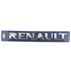 Эмблема надпись Renault Trafic Master скотч 3М 267 x 30 мм (8200522593)