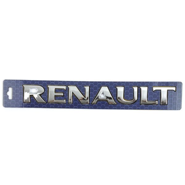 Эмблема надпись Renault Trafic Master скотч 3М 267 x 30 мм (8200522593)