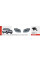 Противотуманные фары для Toyota Prado FJ120 2003-2009 H3 12V 55W с проводкой Комплект (TY-040)