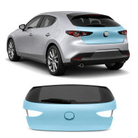 Антигравийная защитная бронепленка по лекалам для Mazda Mazda3 BP 2019- зона крышки багажника