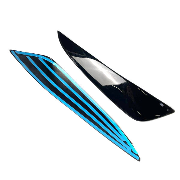 Реснички фар для Hyundai Tucson (JM) 2004-2010 Voron glass