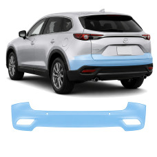 Антигравийная защитная бронепленка по лекалам для Mazda CX-9 TC 2016-2020 - задний бампер