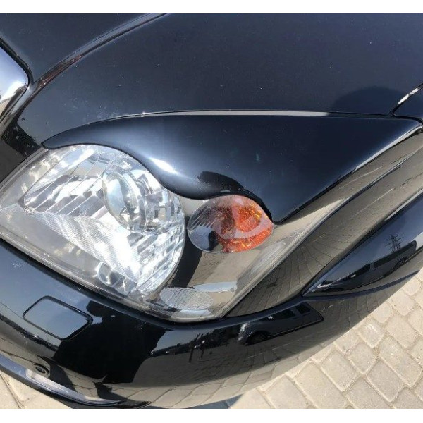 Вії фар для Toyota Land Cruiser Prado 120 2002-2009 Voron Glass