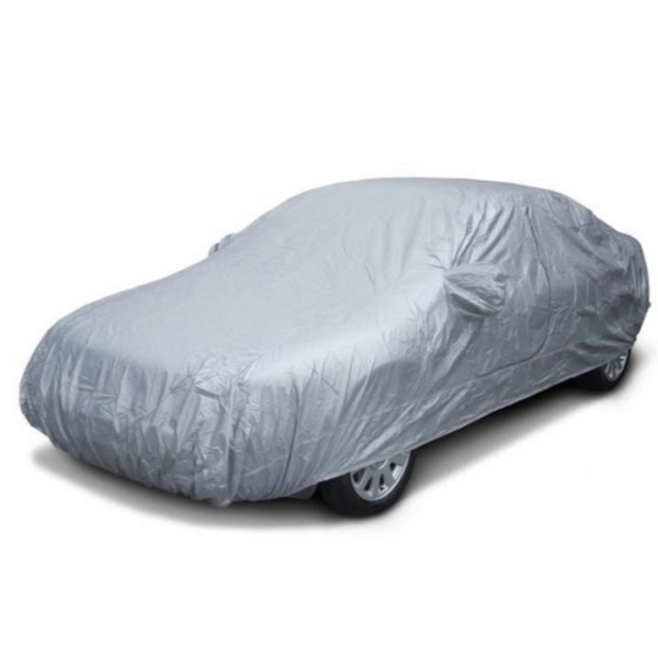 Тент автомобильный для седана Elegant Poliester / L 483x178x120 см / карманы под зеркала замок (100 278)