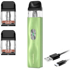 Багаторазовий Pod-Набір Vaporesso Xros 4 Mini 1000mAh 2 мл (Картриджів 0.8 ОМ 3 шт) Ice Green Зелений