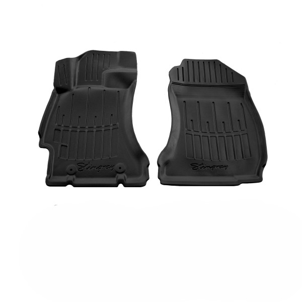 Передні 3D килимки для Subaru Forester (SJ) 2012-2018 / Високий борт