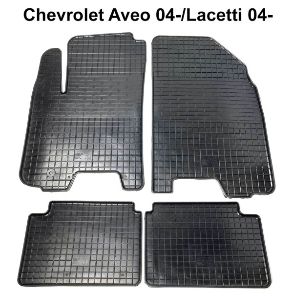 Автомобільні килимки в салон для Chevrolet Aveo 04- / Lacetti 04-