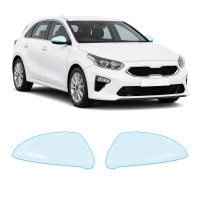 Антигравийная защитная бронепленка по лекалам для Kia Ceed CD 2018-2021 - зеркала