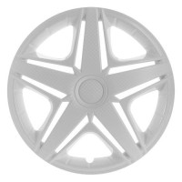 Колпак колеса Star NHL R16 белый карбон 4 шт