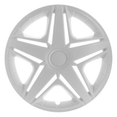 Ковпак колеса Star NHL R16 білий карбон 4 шт