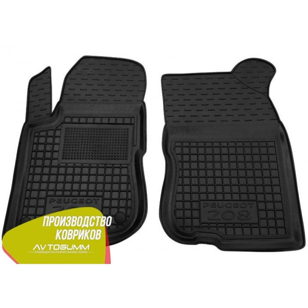 Передні килимки в автомобіль Peugeot 208 2013- (Avto-Gumm)