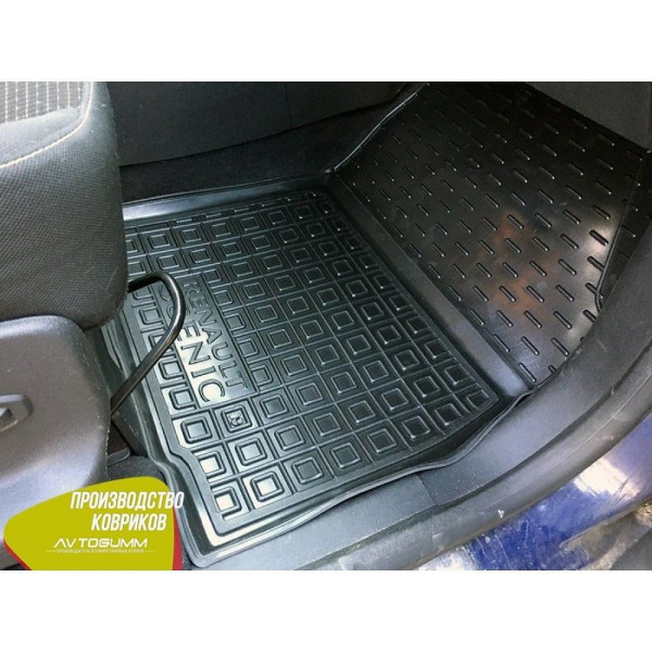 Автомобільні килимки в салон Renault Scenic 3 2009- (Avto-Gumm)